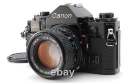 EXC+5 Canon A-1 A1 SLR 35mm Film Camera New FD NFD 50mm f1.4 Lens From JAPAN