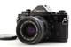 EXC+5 Canon A-1 Black 35mm Film Camera Body New FD 35-70mm F3.5-4.5 Lens JAPAN