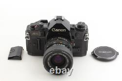 EXC+5 Canon A-1 Black 35mm Film Camera Body New FD 35-70mm F3.5-4.5 Lens JAPAN