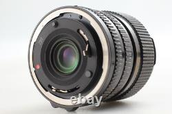 EXC+5 Canon A-1 Black 35mm Film Camera Body New FD 35-70mm F3.5-4.5 Lens JAPAN