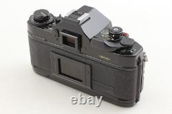 EXC+5 Canon A-1 Black 35mm Film Camera Body New FD 35-70mm F3.5-4.5 Lens JAPAN