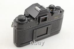EXC+5 Canon A-1 Black 35mm Film Camera Body New FD 35-70mm F3.5-4.5 Lens JAPAN