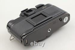 EXC+5 Canon A-1 Black 35mm Film Camera Body New FD 35-70mm F3.5-4.5 Lens JAPAN