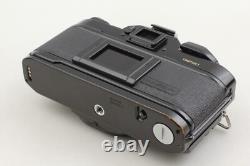 EXC+5 Canon A-1 Black 35mm Film Camera Body New FD 35-70mm F3.5-4.5 Lens JAPAN