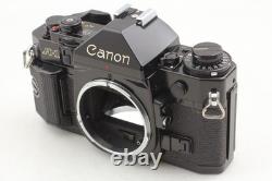EXC+5 Canon A-1 Black 35mm SLR Film Camera Body FD 50mm F1.4 S. S. C. Lens JAPAN