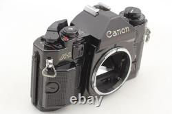 EXC+5 Canon A-1 Black 35mm SLR Film Camera Body FD 50mm F1.4 S. S. C. Lens JAPAN