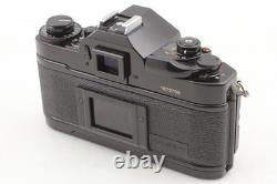 EXC+5 Canon A-1 Black 35mm SLR Film Camera Body FD 50mm F1.4 S. S. C. Lens JAPAN
