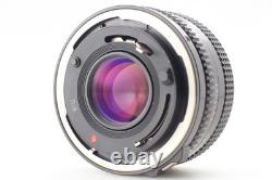 EXC+5 Canon A-1 Black 35mm SLR Film Camera Body New FD 50mm F1.8 Lens JAPAN