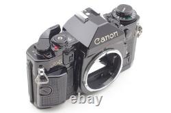 EXC+5 Canon A-1 Black 35mm SLR Film Camera Body New FD 50mm F1.8 Lens JAPAN