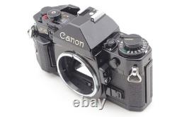 EXC+5 Canon A-1 Black 35mm SLR Film Camera Body New FD 50mm F1.8 Lens JAPAN