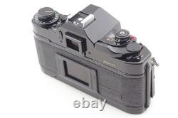 EXC+5 Canon A-1 Black 35mm SLR Film Camera Body New FD 50mm F1.8 Lens JAPAN