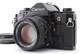 EXC+5 Canon A-1 Black 35mm SLR Film Camera NEW FD 50mm F1.4 Lens FROM JAPAN