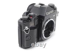 EXC+5 Canon A-1 Black 35mm SLR Film Camera NEW FD 50mm F1.4 Lens FROM JAPAN