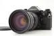 EXC+5 Canon A-1 Black SLR Film Camera Body New FD 35-105mm F3.5 Lens JAPAN