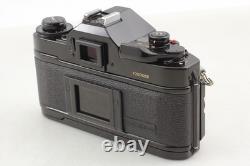 EXC+5 Canon A-1 Black SLR Film Camera Body New FD 35-105mm F3.5 Lens JAPAN