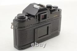 EXC+5 Canon A-1 Black SLR Film Camera Body New FD 35-105mm F3.5 Lens JAPAN