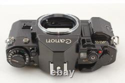 EXC+5 Canon A-1 Black SLR Film Camera Body New FD 35-105mm F3.5 Lens JAPAN
