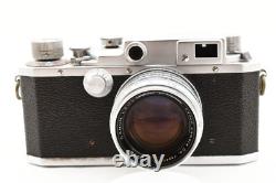 EXC+5? Canon IIIA 3A 35mm Film Camera 50mm F1.8 Lens L39 From JAPAN