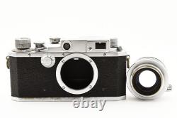 EXC+5? Canon IIIA 3A 35mm Film Camera 50mm F1.8 Lens L39 From JAPAN