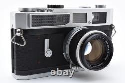 EXC+5 Canon Model 7 35mm Rangefinder Film Camera 50mm f1.8 Lens From JAPAN