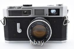 EXC+5 Canon Model 7 35mm Rangefinder Film Camera 50mm f1.8 Lens From JAPAN