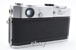 EXC+5 Canon Model 7 35mm Rangefinder Film Camera 50mm f1.8 Lens From JAPAN