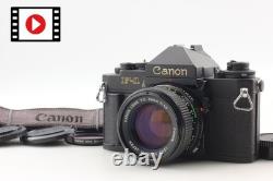 EXC+5? Canon New F-1 Eye Level 35mm SLR Film Camera New FD 50mm F1.4 Lens JAPAN