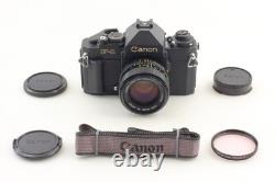 EXC+5? Canon New F-1 Eye Level 35mm SLR Film Camera New FD 50mm F1.4 Lens JAPAN