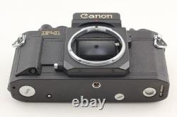 EXC+5? Canon New F-1 Eye Level 35mm SLR Film Camera New FD 50mm F1.4 Lens JAPAN