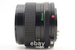 EXC+5? Canon New F-1 Eye Level 35mm SLR Film Camera New FD 50mm F1.4 Lens JAPAN
