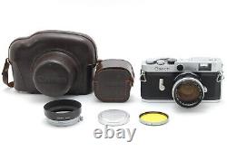 EXC+5 Canon P Rangefinder 50mm f/1.4 Lens 35mm Film Camera LTM L39 From JAPAN