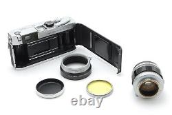 EXC+5 Canon P Rangefinder 50mm f/1.4 Lens 35mm Film Camera LTM L39 From JAPAN