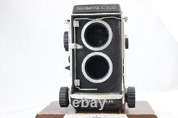 EXC+5 MAMIYA C220 Pro + 80mm f/2.8 Blue Dot Lens TLR Film Camera from JAPAN