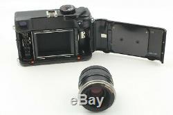 EXC+5 Mamiya 7 II Black 6x7 Film Camera + N 80mm f/4 L Lens From Japan #F59