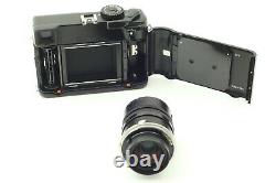 EXC+5 Mamiya 7 II Black Medium Format Camera with N 65mm F/4 L Lens From JAPAN