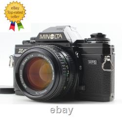 EXC+5? Minolta New X-700 Black Film Camera MD 50mm F/1.4 Lens From JAPAN