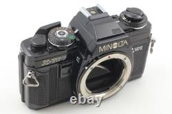 EXC+5? Minolta New X-700 Black Film Camera MD 50mm F/1.4 Lens From JAPAN