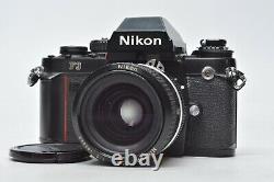 EXC+5 Nikon F3 35mm SLR Film Camera with Ai 35mm f/2 Lens From JAPAN #3379