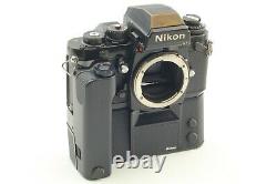 EXC+5? Nikon F3 HP MD-4 with Ai-s 50mm f/1.4 Lens 35mm SLR Film Camera JAPAN