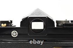 EXC+5 Nikon F Eye Level Black 35mm SLR Film Camera 50mm f1.4 Lens From JAPAN