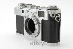EXC+5 Nikon S2 Rangefinder Film Camera withNikkor SC 5cm 50mm F2 Lens set #AAAE