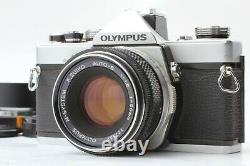 EXC 5+ Olympus M-1 SLR 35mm Film Camera with M-System F. Zuiko 50mm f/1.8 JAPAN