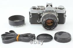 EXC 5+ Olympus M-1 SLR 35mm Film Camera with M-System F. Zuiko 50mm f/1.8 JAPAN