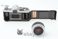 EXC 5+ Olympus M-1 SLR 35mm Film Camera with M-System F. Zuiko 50mm f/1.8 JAPAN
