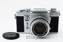 EXC+5 Topcon RE Super Film SLR Camera with Topcor 58mm 5.8cm f/1.8 Lens from JAPAN