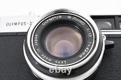 EXC+5 WithCase Olympus 35 SP Film Camera Rangefinder G 42mm f/1.7 Lens JAPAN