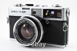 EXC+5 WithCase Olympus 35 SP Film Camera Rangefinder G 42mm f/1.7 Lens JAPAN