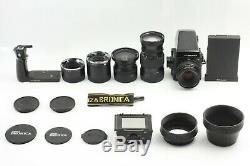 EXC+5 ZENZA BRONICA GS-1 + PG 50mm 100mm 250mm 3 Lens more kit from Japan #E60