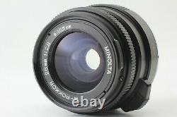 EXC+5 withGrip Minolta CLE Camera M-Rokkor 28mm f/2.8 Lens withhood from Japan#100