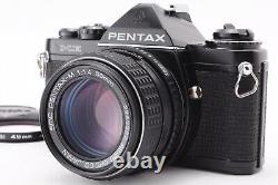 EXC+5 withLens filter Pentax ME Black SLR Film Camera Pentax-m 50mm F1.4 JAPAN